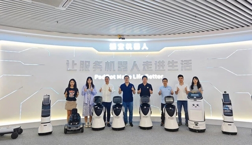 Blog perusahaan terbaru tentang Candid Kunjungi Paibao Robotics untuk Membahas Kerjasama Strategis