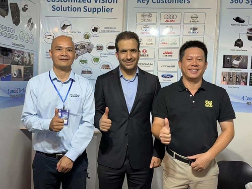 Blog perusahaan terbaru tentang Candid Menyelesaikan dengan Sukses di Iran International Auto Show 2024