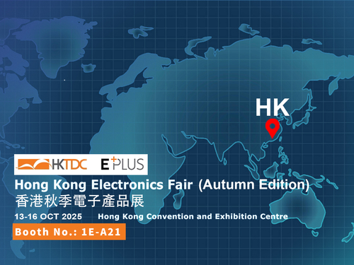 Blog perusahaan terbaru tentang Undangan Pameran - Bergabunglah dengan Candid di Hong Kong Electronics Fair (Edisi Musim Gugur)